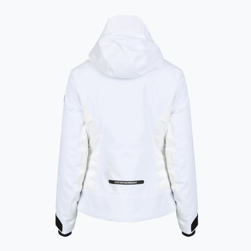 Geacă de schi pentru femei EA7 Emporio Armani Ski Cortina Toray Fashion white 2