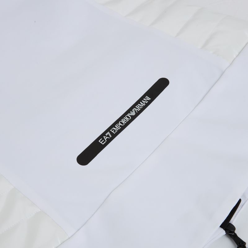 Geacă de schi pentru femei EA7 Emporio Armani Ski Cortina Toray Fashion white 3