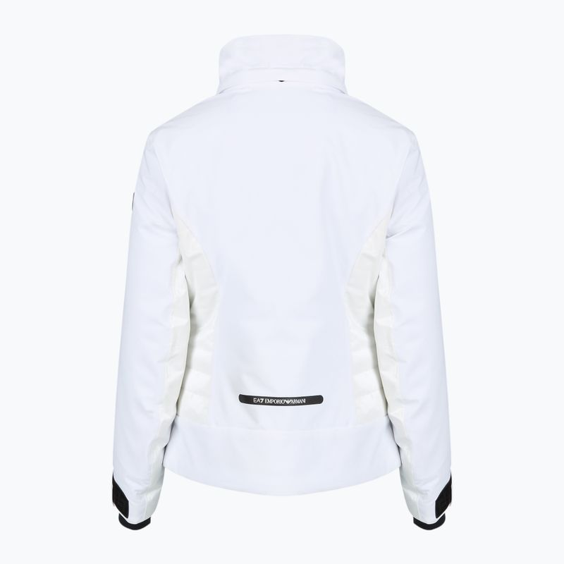 Geacă de schi pentru femei EA7 Emporio Armani Ski Cortina Toray Fashion white 8