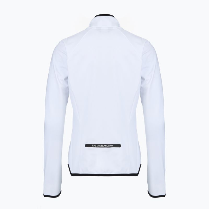 Bluză de schi pentru femei EA7 Emporio Armani Ski Cortina Powerstretch Fz white 2