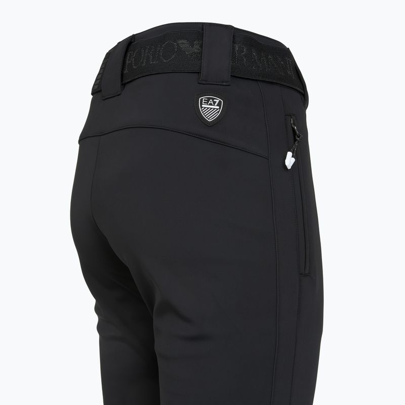 Pantaloni de schi pentru femei EA7 Emporio Armani Ski Kitzbuhel Softshell Waisted black 3
