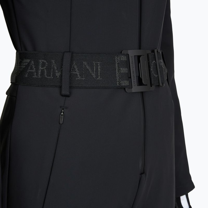 Combinezon de schi pentru femei EA7 Emporio Armani Ski Kitzbuhel Softshell black 3