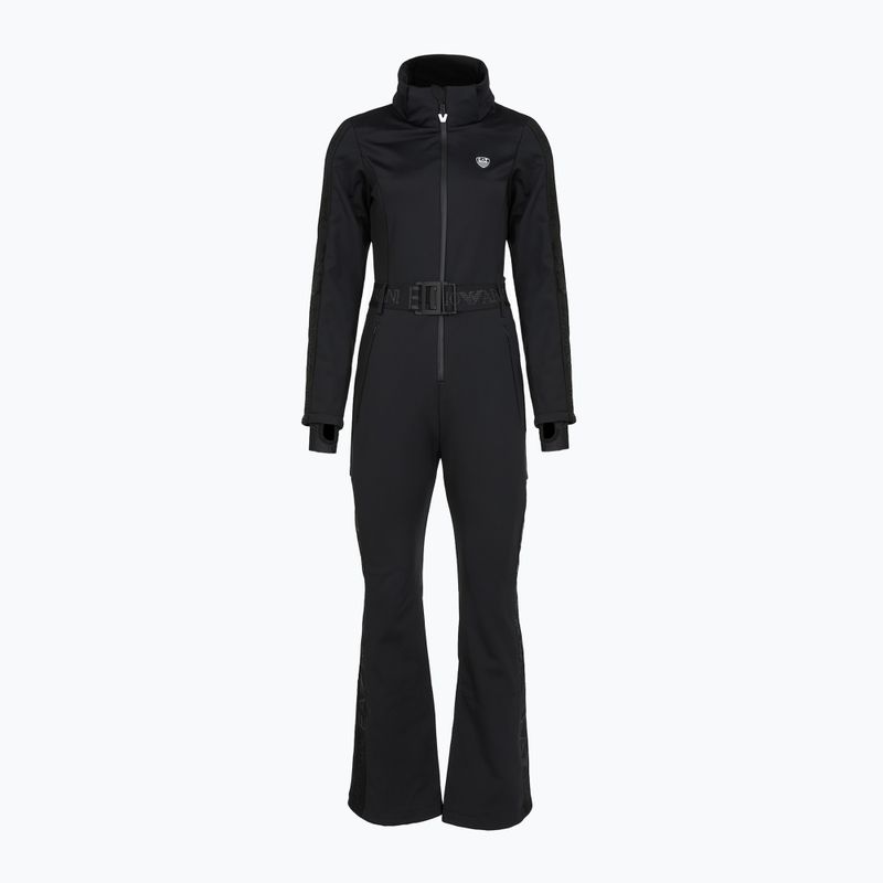 Combinezon de schi pentru femei EA7 Emporio Armani Ski Kitzbuhel Softshell black 7