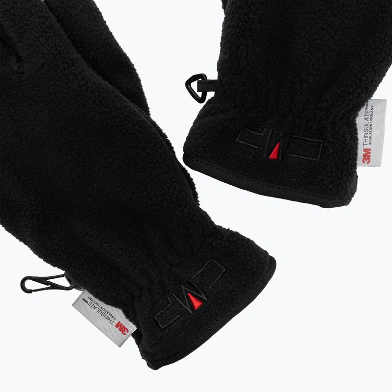 Mănuși pentru bărbați CMP 621105 Fleece nero 5