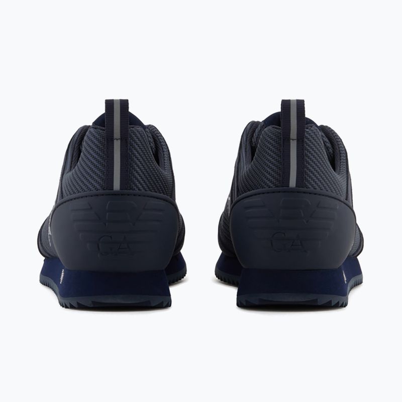 Încălțăminte EA7 Emporio Armani Black & White Carbon triple sky captain / silver 10