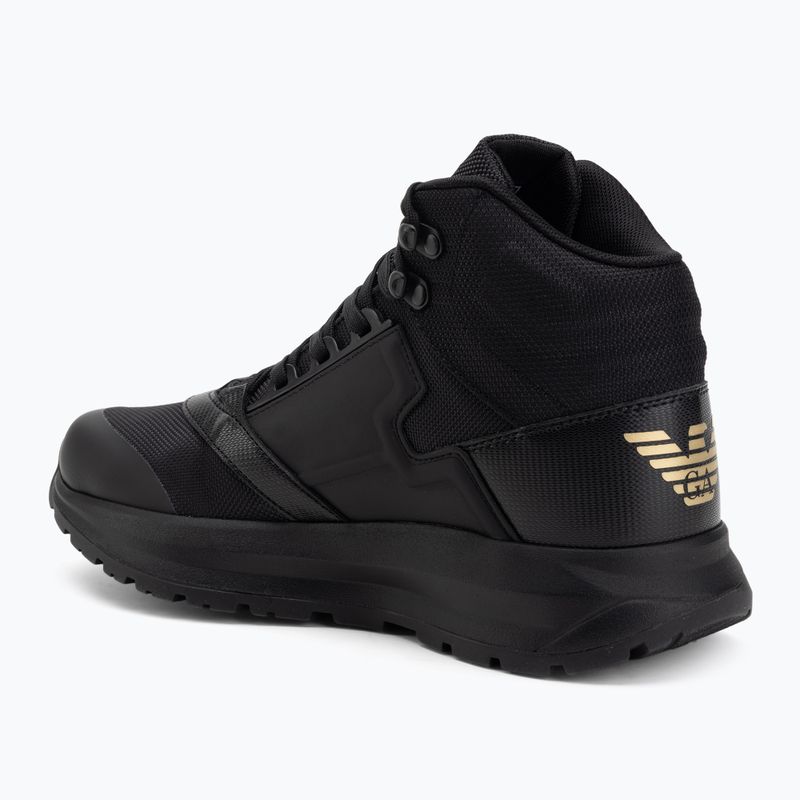 Încălțăminte EA7 Emporio Armani Ice Altura full black / gold 3