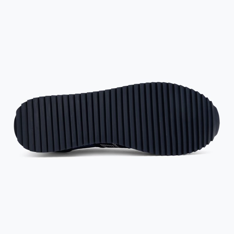 Încălțăminte EA7 Emporio Armani Black & White Suede sky captain / deep cobal / mineral 4