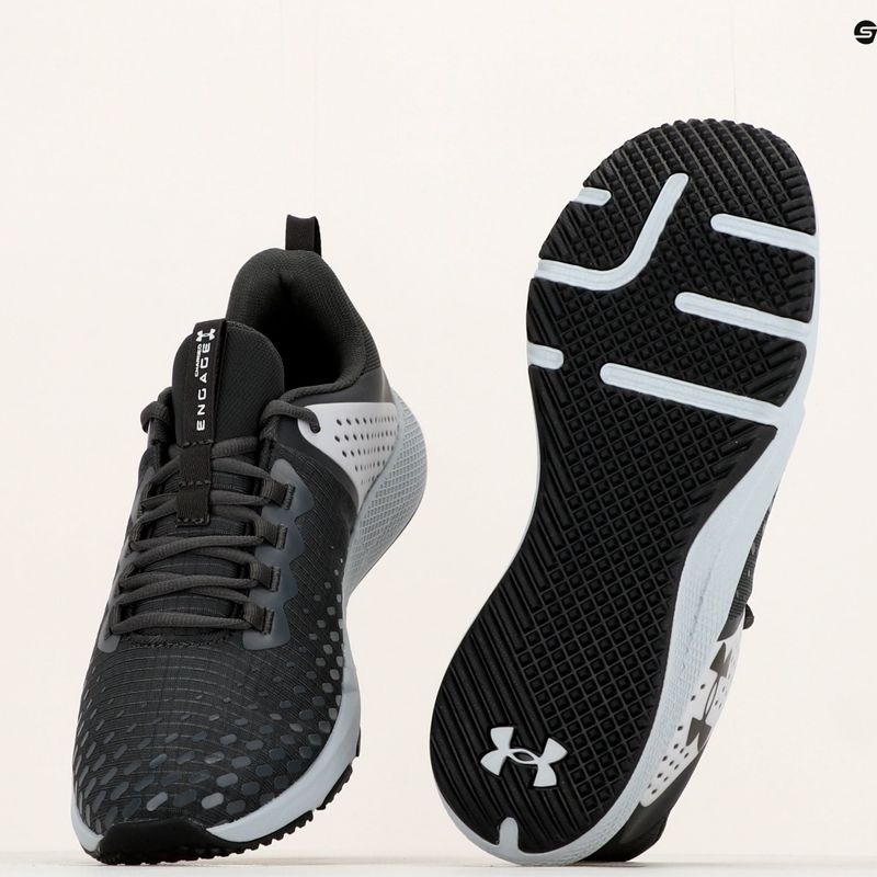 Under Armour Charged Engage 2 pantofi de antrenament pentru bărbați negru 3025527 11