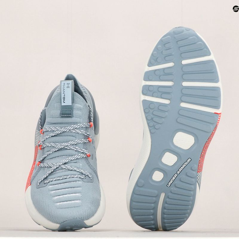 Under Armour HOVR Phantom 3 gri bărbați pantofi de alergare 3025516-400 11