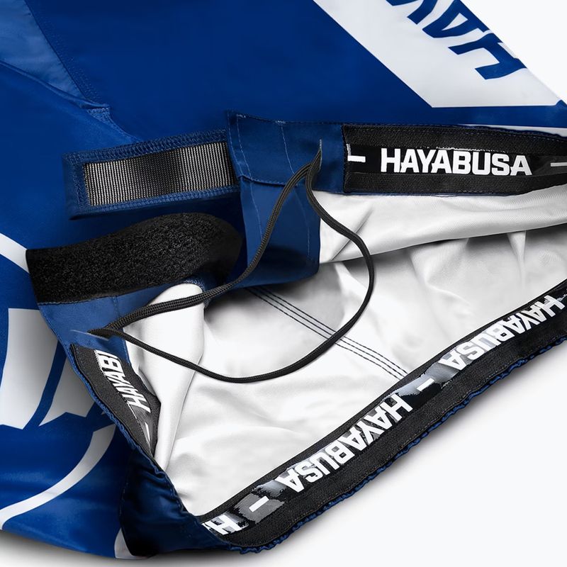 Pantaloni scurți de antrenament Hayabusa Icon Fight blue/white 6