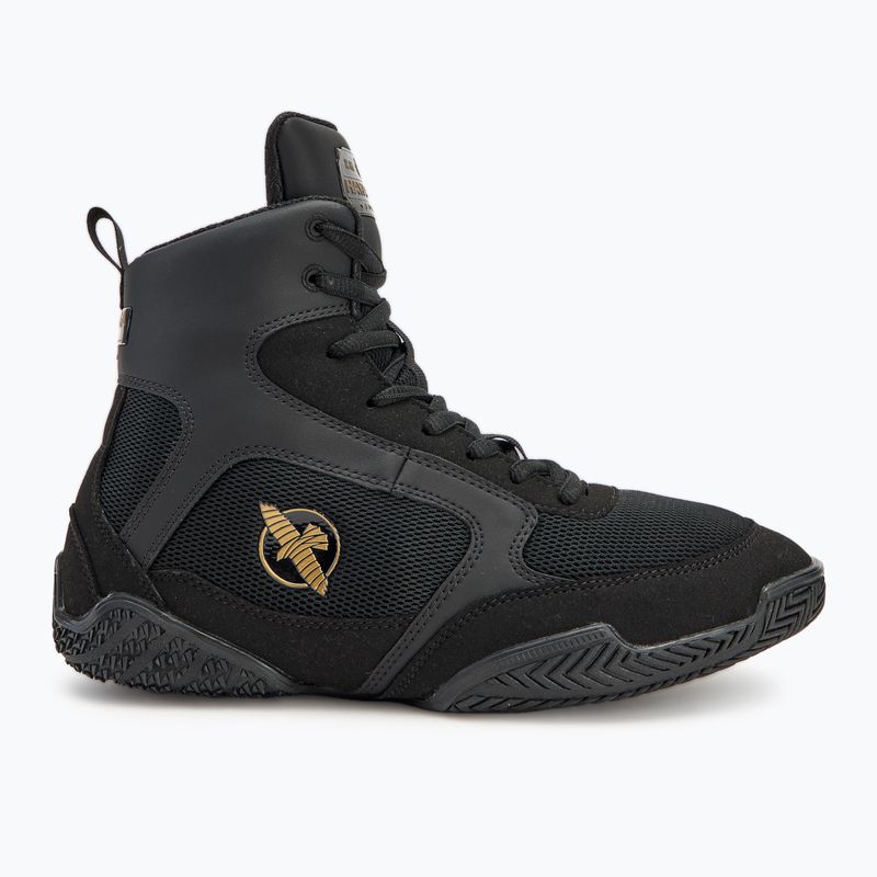 Hayabusa Pro Boxing pantofi de box pentru bărbați negru 2