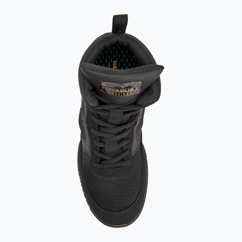 Hayabusa Pro Boxing pantofi de box pentru bărbați negru 5