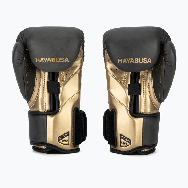 Mănuși de box Hayabusa T3 LX Vintage black/gold 3