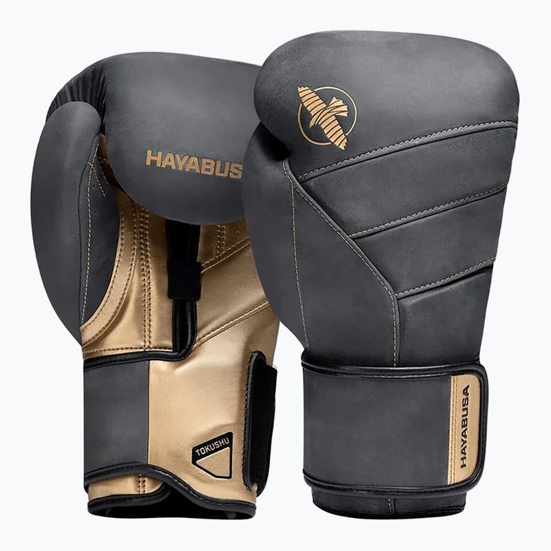 Mănuși de box Hayabusa T3 LX Vintage black/gold