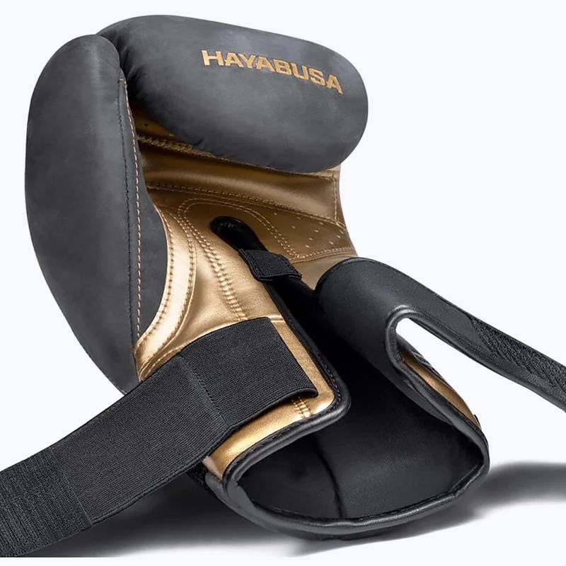 Mănuși de box Hayabusa T3 LX Vintage black/gold 3