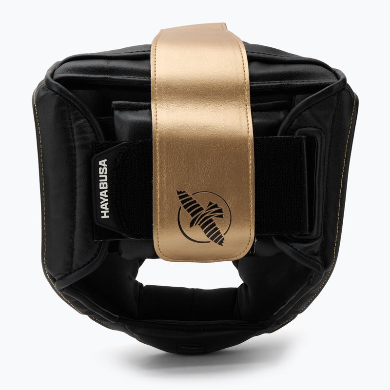 Cască de box Hayabusa T3 Headgear black/gold 5