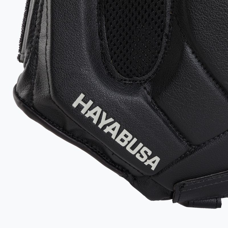 Hayabusa T3 Chinless Casca de box negru T3CHG-AB 4