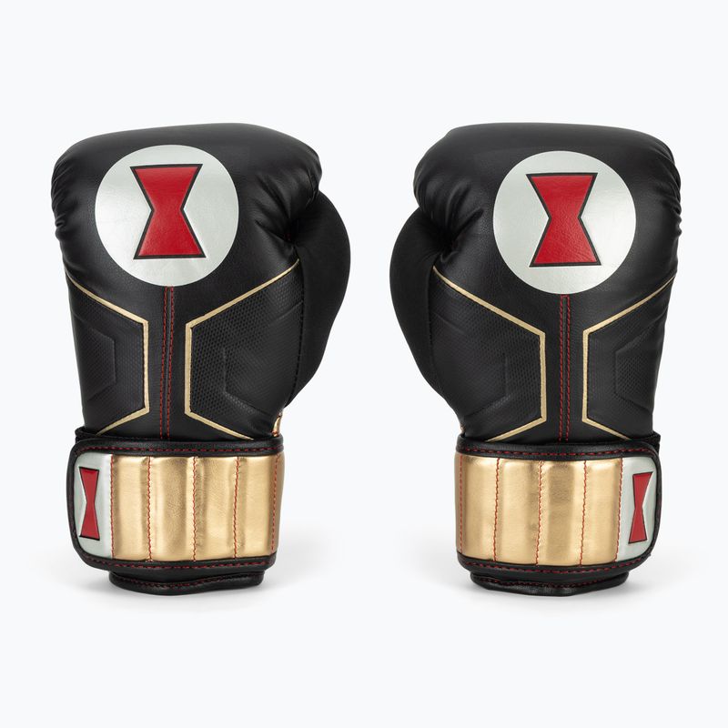 Mănuși de box Hayabusa Marvel's Black Widow black/red 2