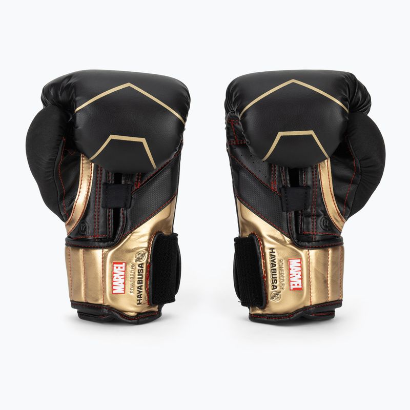 Mănuși de box Hayabusa Marvel's Black Widow black/red 3