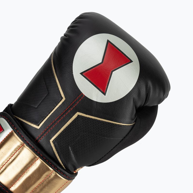 Mănuși de box Hayabusa Marvel's Black Widow black/red 5