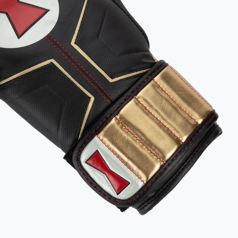 Mănuși de box Hayabusa Marvel's Black Widow black/red 6