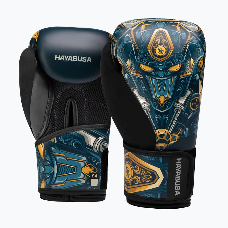 Mănuși de box pentru copii Hayabusa Hayabusa S4 Youth Epic blue robot
