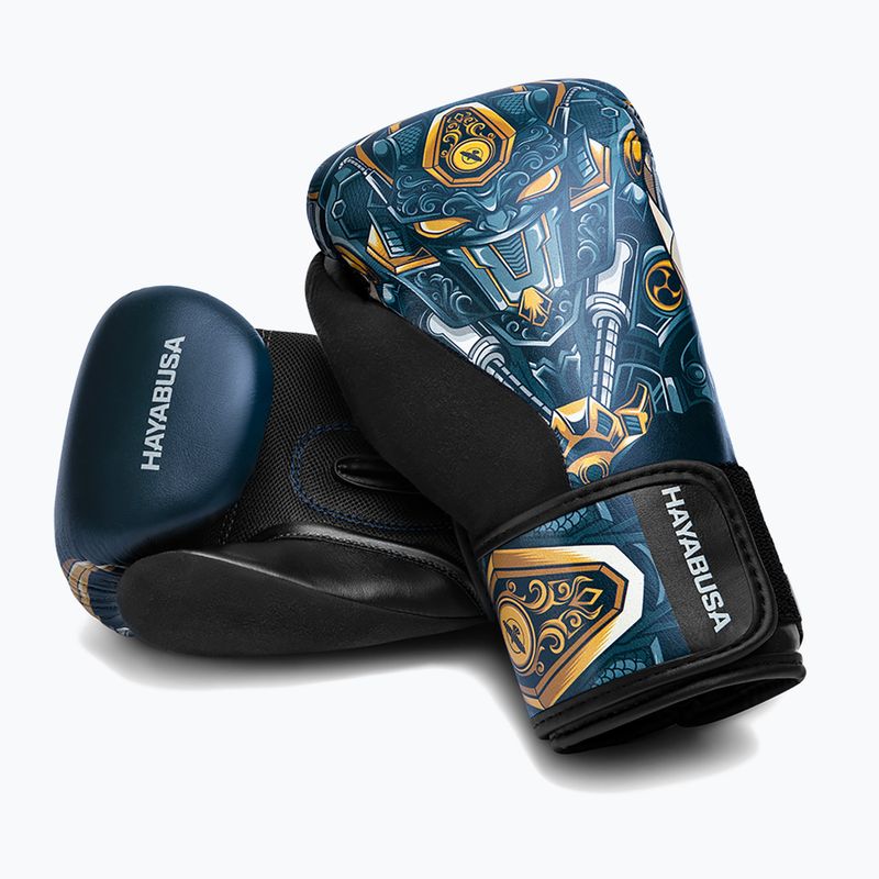 Mănuși de box pentru copii Hayabusa Hayabusa S4 Youth Epic blue robot 2