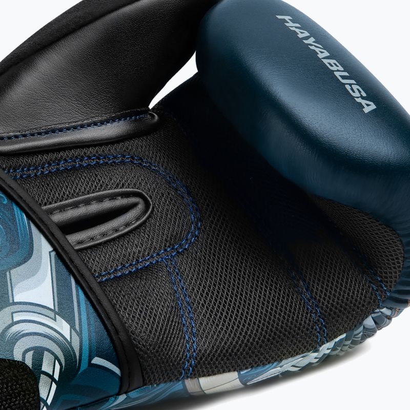 Mănuși de box pentru copii Hayabusa Hayabusa S4 Youth Epic blue robot 3