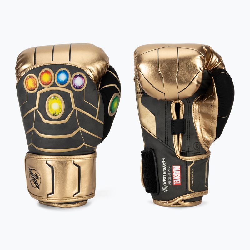 Mănuși de box Hayabusa Marvel's Thanos gold/black 2