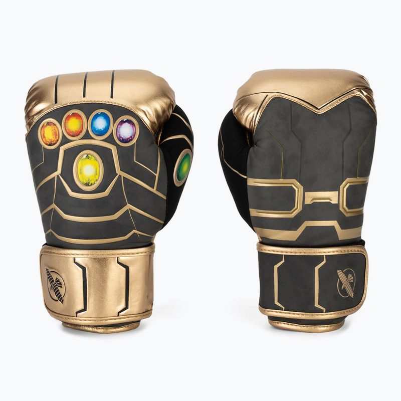 Mănuși de box Hayabusa Marvel's Thanos gold/black 3