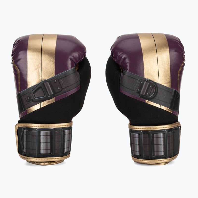 Mănuși de box Hayabusa Marvel's Batroc purple/gold 2