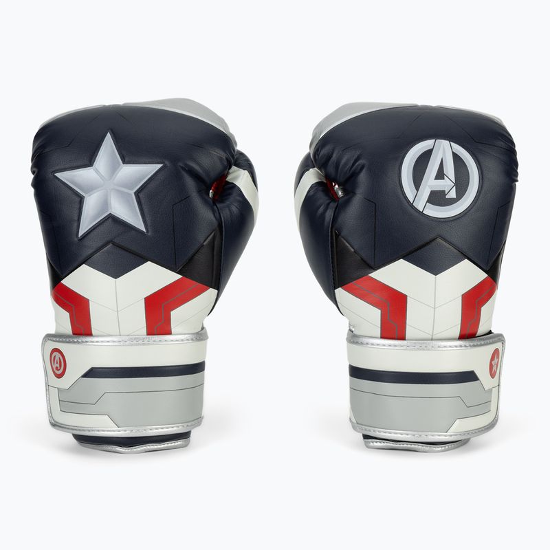 Mănuși de box Hayabusa Marvel's Captain America silver/blue 2