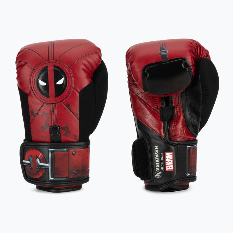 Mănuși de box Hayabusa Deadpool red/black