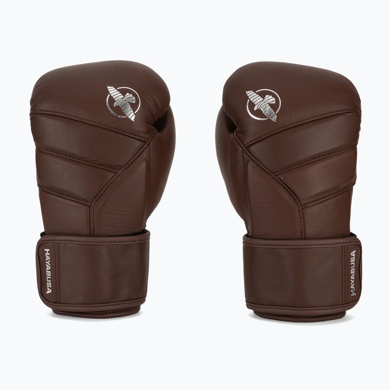 Mănuși de box Hayabusa T3 Kanpeki walnut brown 2