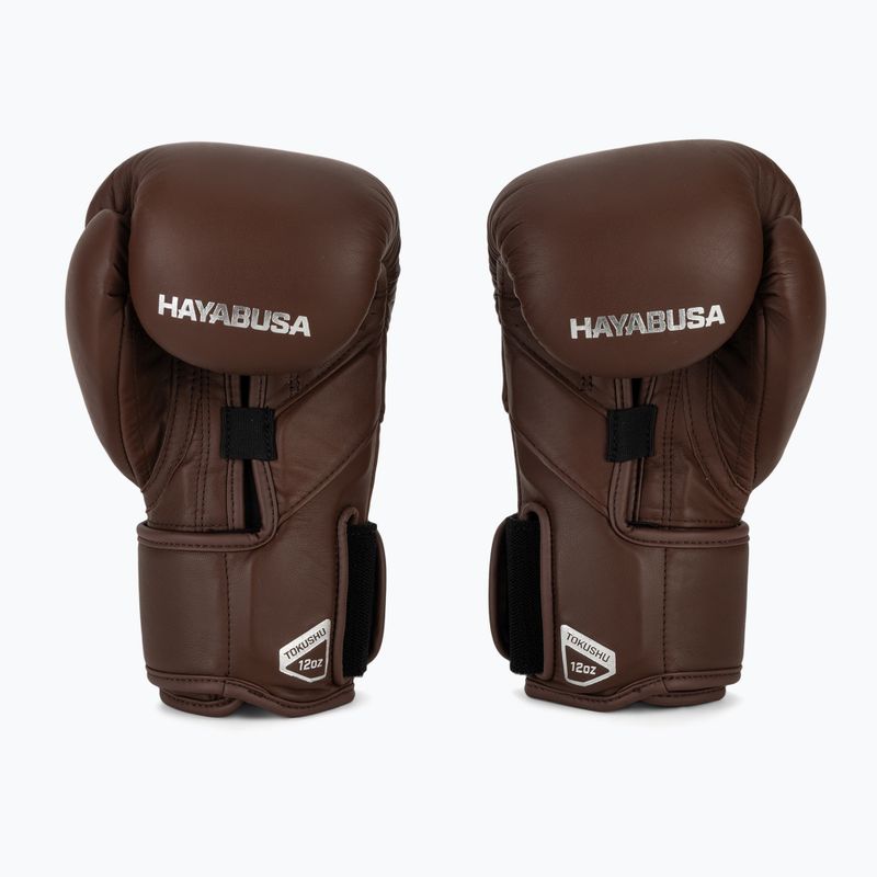 Mănuși de box Hayabusa T3 Kanpeki walnut brown 3