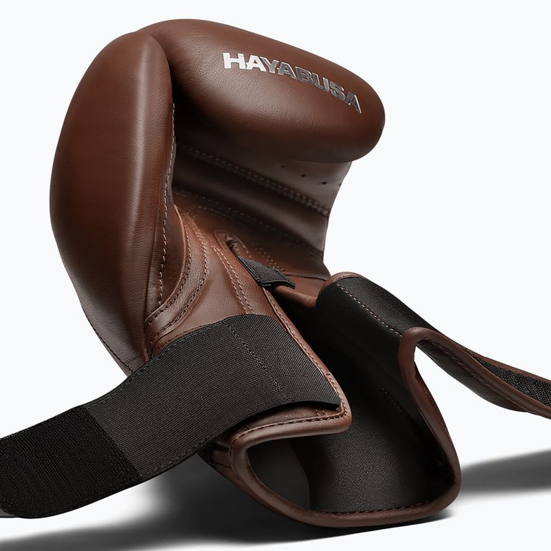 Mănuși de box Hayabusa T3 Kanpeki walnut brown 6