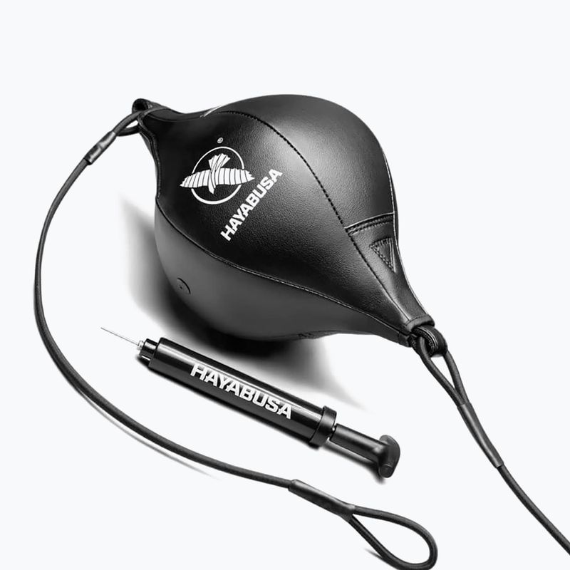 Hayabusa sac dublu de capăt dublu sac de box Pear negru PTS3DEB-BK 2