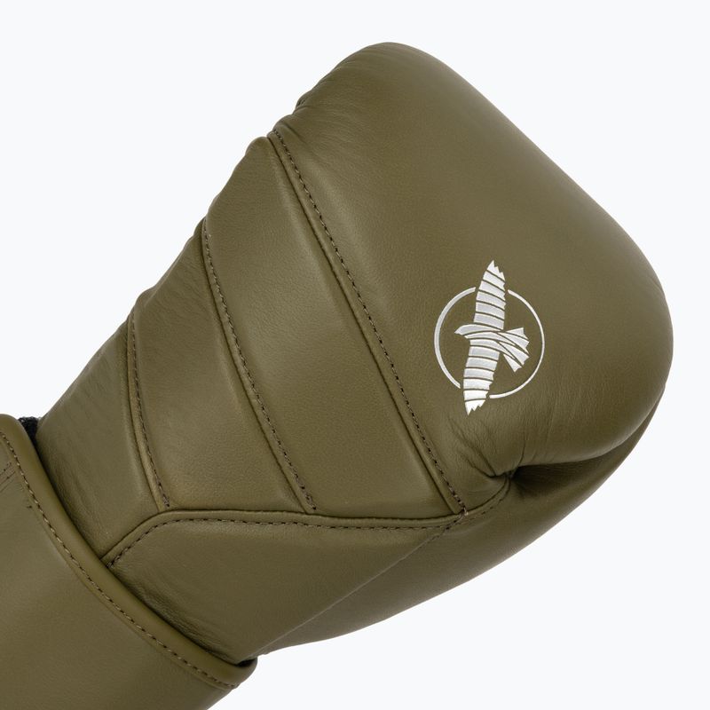 Mănuși de box Hayabusa T3 Kanpeki olive green 5