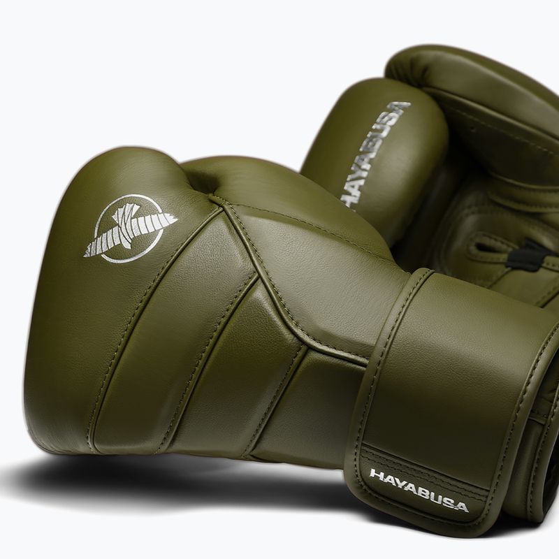 Mănuși de box Hayabusa T3 Kanpeki olive green 2