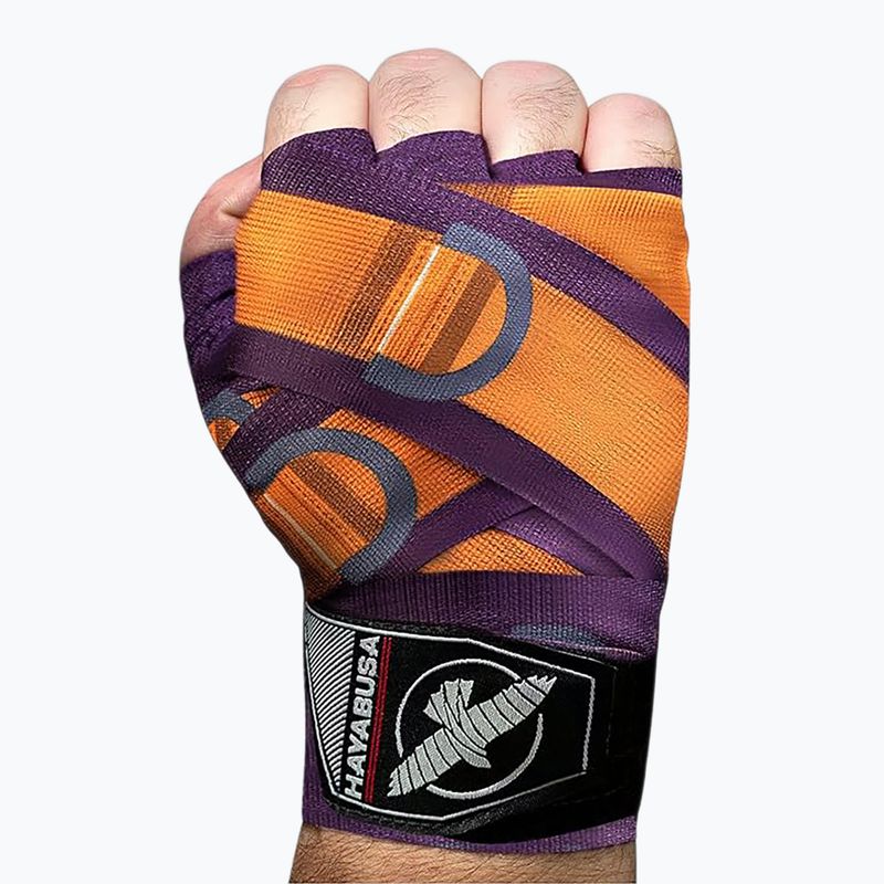 Bandaj de box Hayabusa Marvel Hero Elite Hard 457 cm black phanter 3