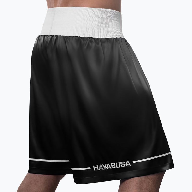 Pantaloni scurți de antrenament Hayabusa Pro Boxing black 3