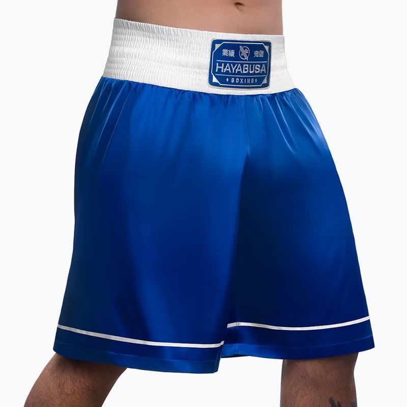 Pantaloni scurți de antrenament Hayabusa Pro Boxing blue 2