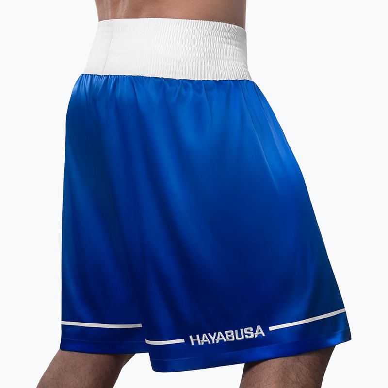 Pantaloni scurți de antrenament Hayabusa Pro Boxing blue 3