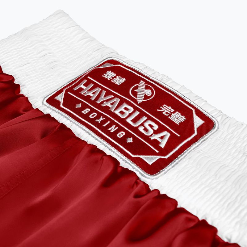 Pantaloni scurți de antrenament Hayabusa Pro Boxing red 5