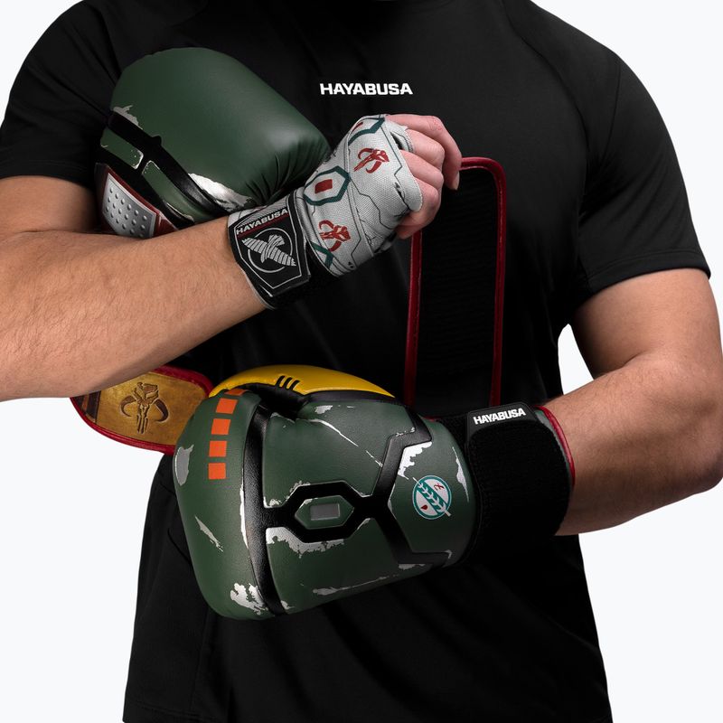 Mănuși Hayabusa Star Wars Boba Fett green/yellow 11