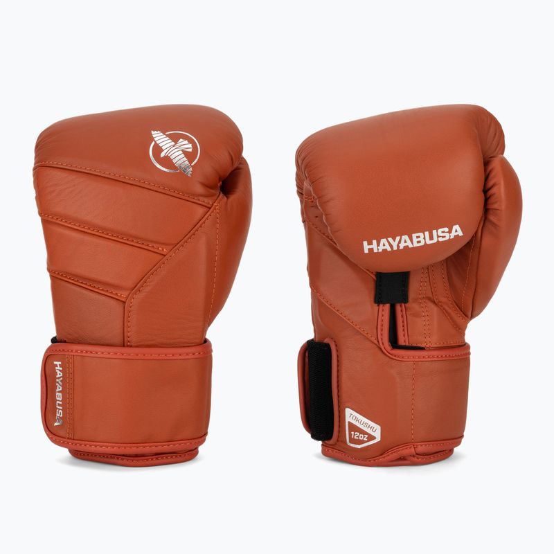 Mănuși de box Hayabusa T3 Kanpeki clay orange