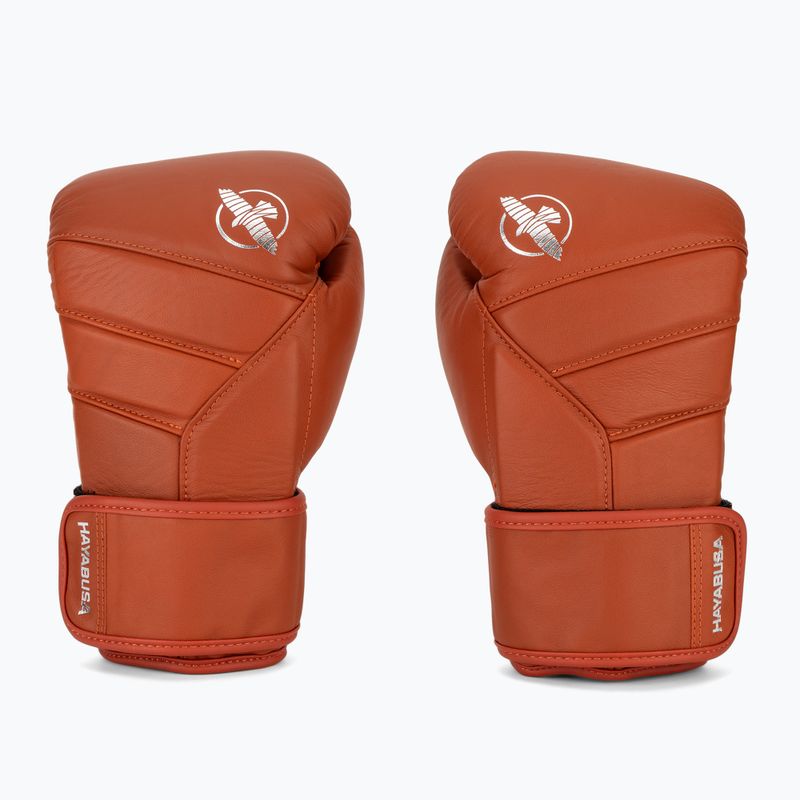 Mănuși de box Hayabusa T3 Kanpeki clay orange 2