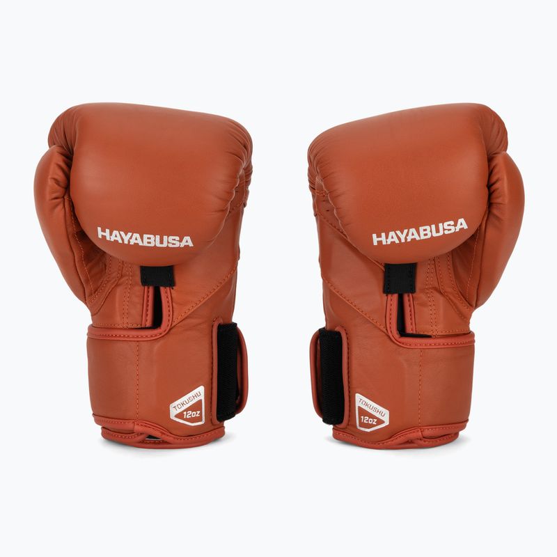 Mănuși de box Hayabusa T3 Kanpeki clay orange 3
