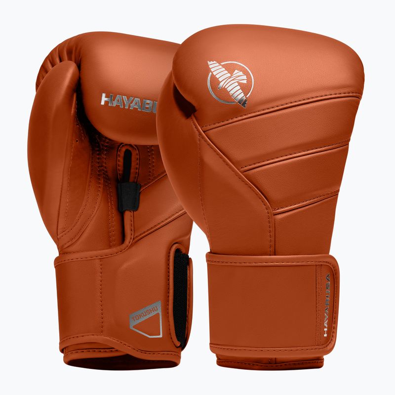 Mănuși de box Hayabusa T3 Kanpeki clay orange