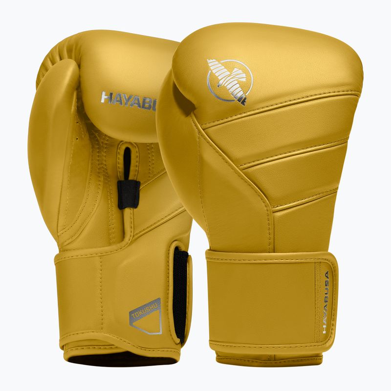 Mănuși de box Hayabusa T3 Kanpeki tiger yellow